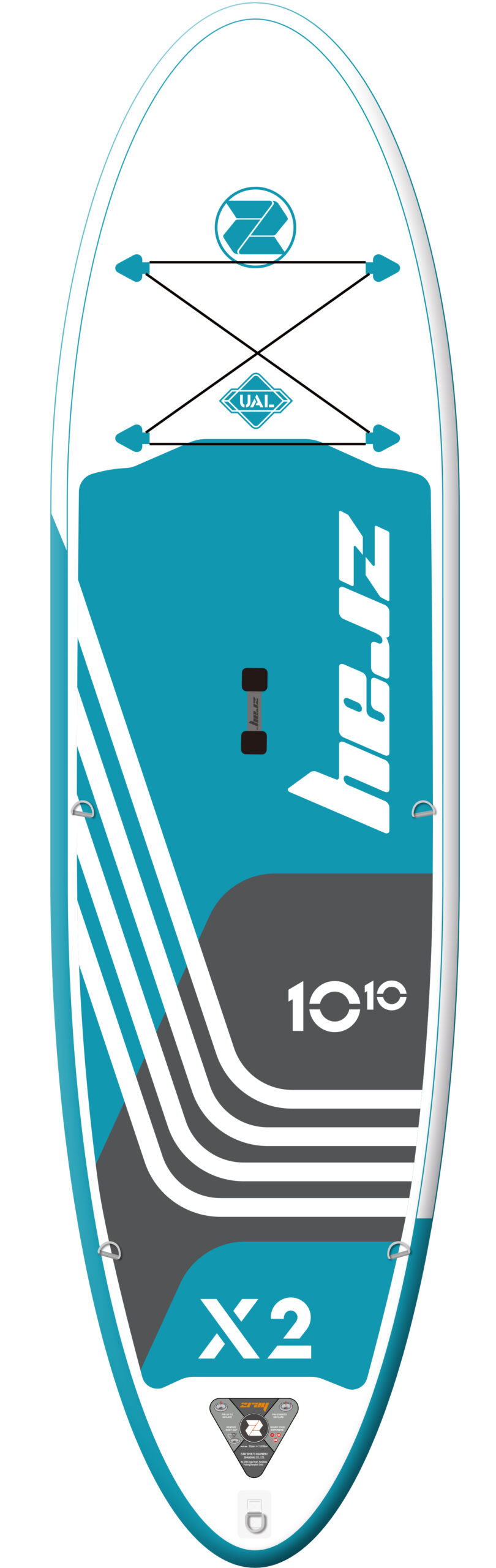 Nafukovací paddleboard Zray X2 - 10'10''x32''x6" - Obrázek 4
