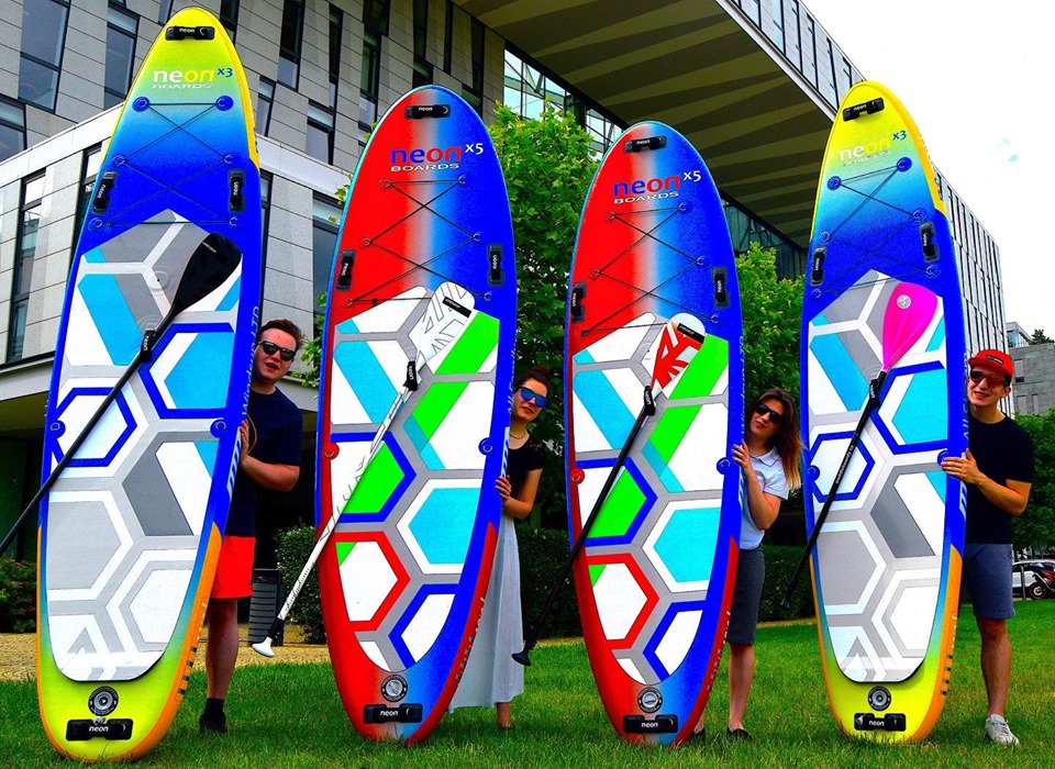 Nafukovací paddleboard Neon X5 Windsup LTD 10’4´´x34´´x6´´ - Obrázek 3