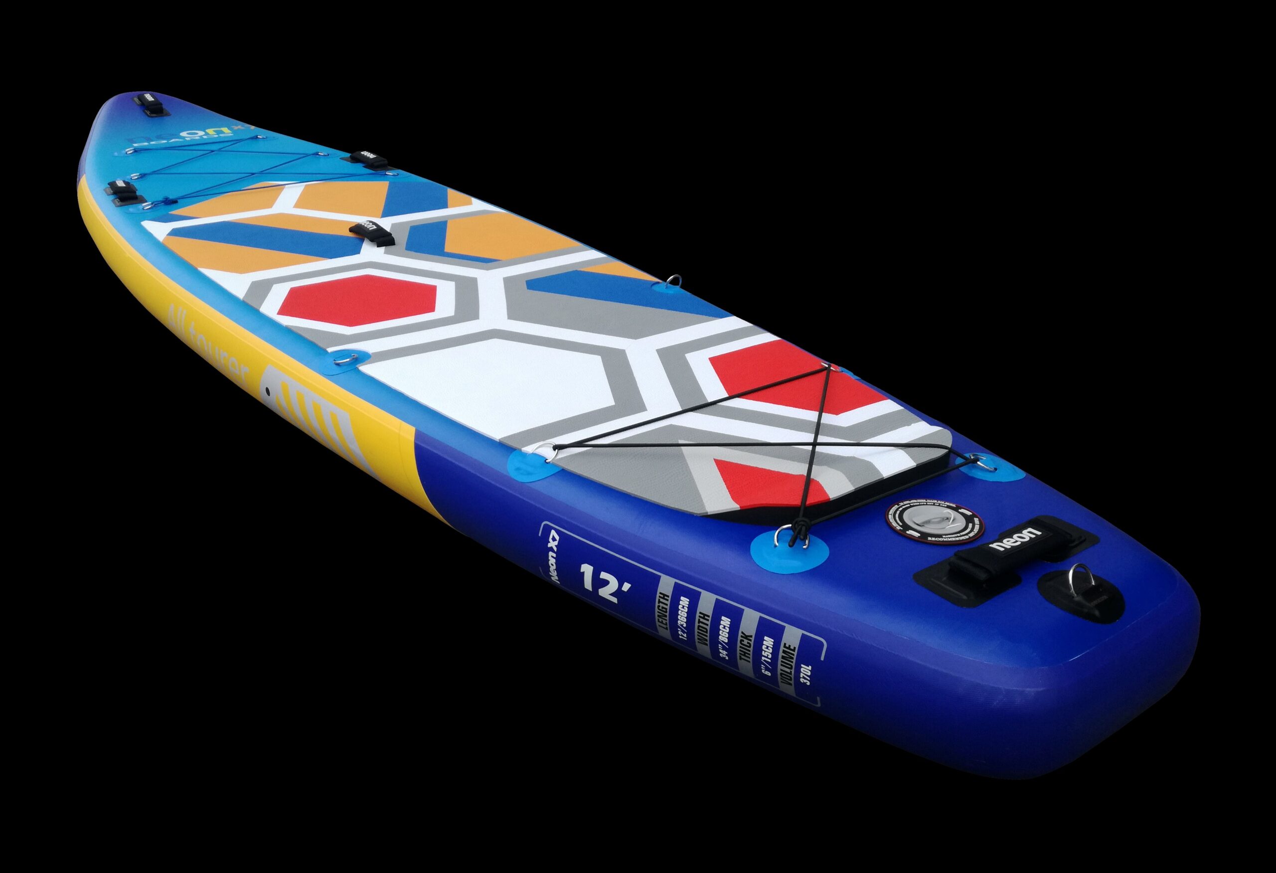 Nafukovací paddleboard Neon X7 All Tourer 12’0´´x34´´x6´´ - Obrázek 4