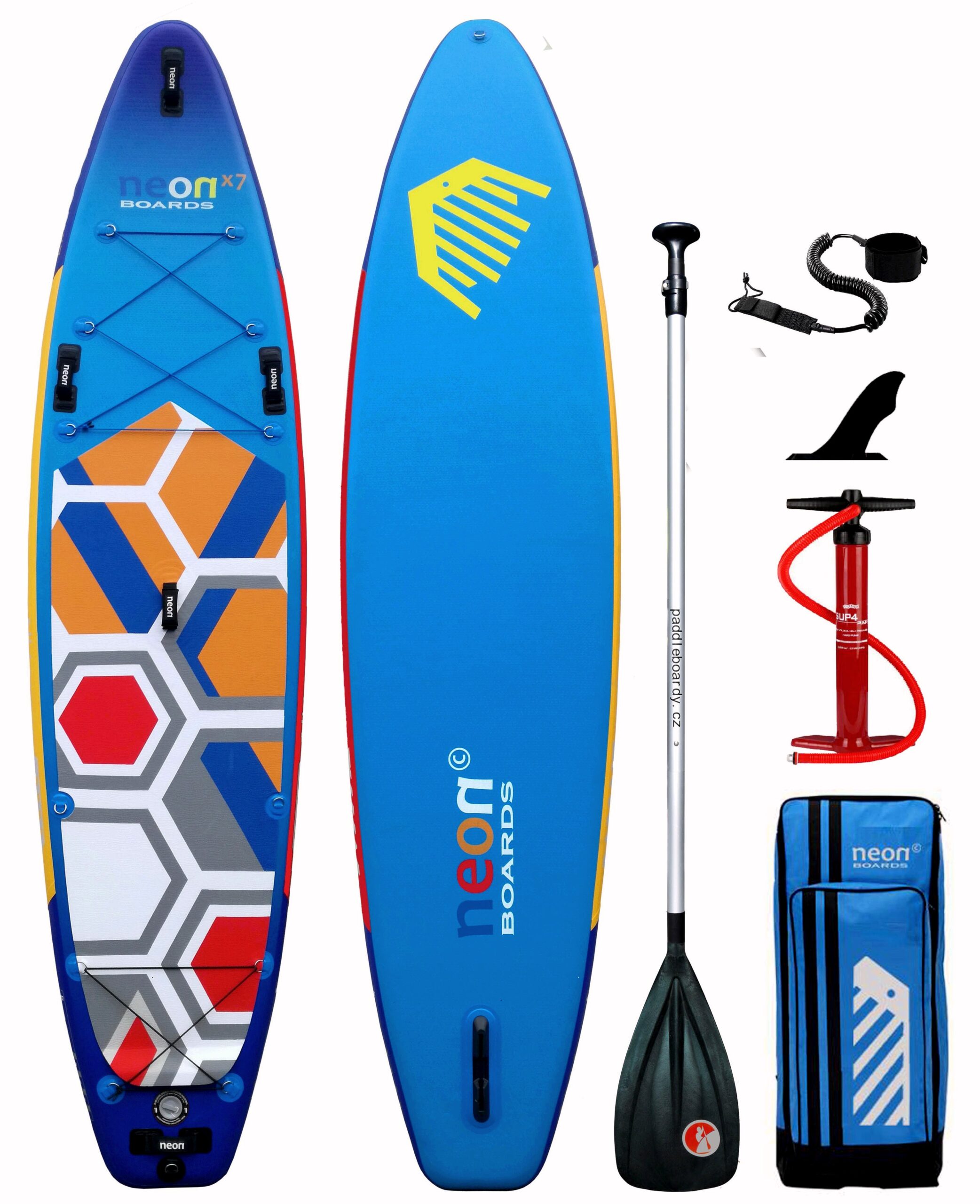 Nafukovací paddleboard Neon X7 All Tourer 12’0´´x34´´x6´´