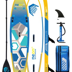 Nafukovací paddleboard Neon X3 Windsup LTD 11’4"x32"x6"