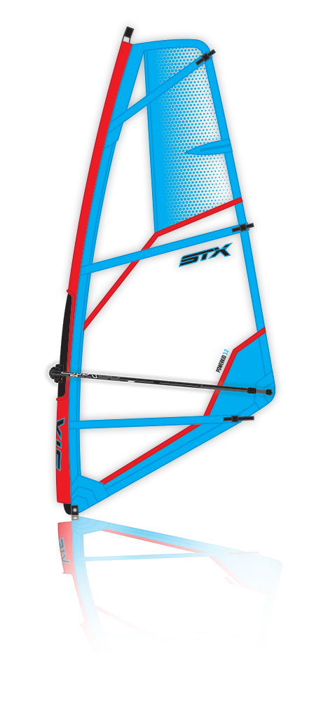 Nafukovací skluzový paddleboard Neon X1 Windsup 10'4"x34"x5" Komplet s juniorskou plachtou STX PowerKid - Obrázek 6