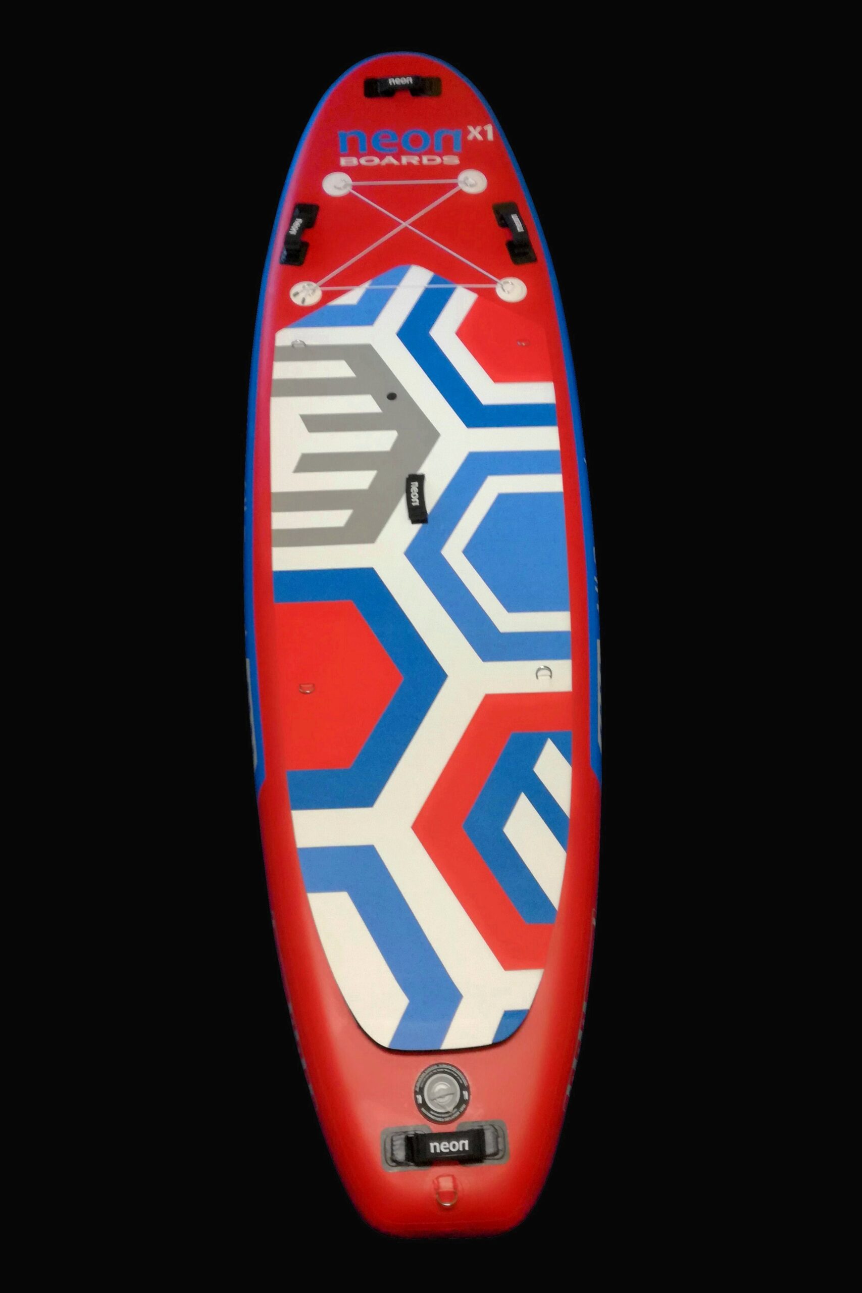 Nafukovací paddleboard Neon X1 red MSL - All Round 10'2" nebo 10'7"x34"x6" - komplet s pádlem - Obrázek 3