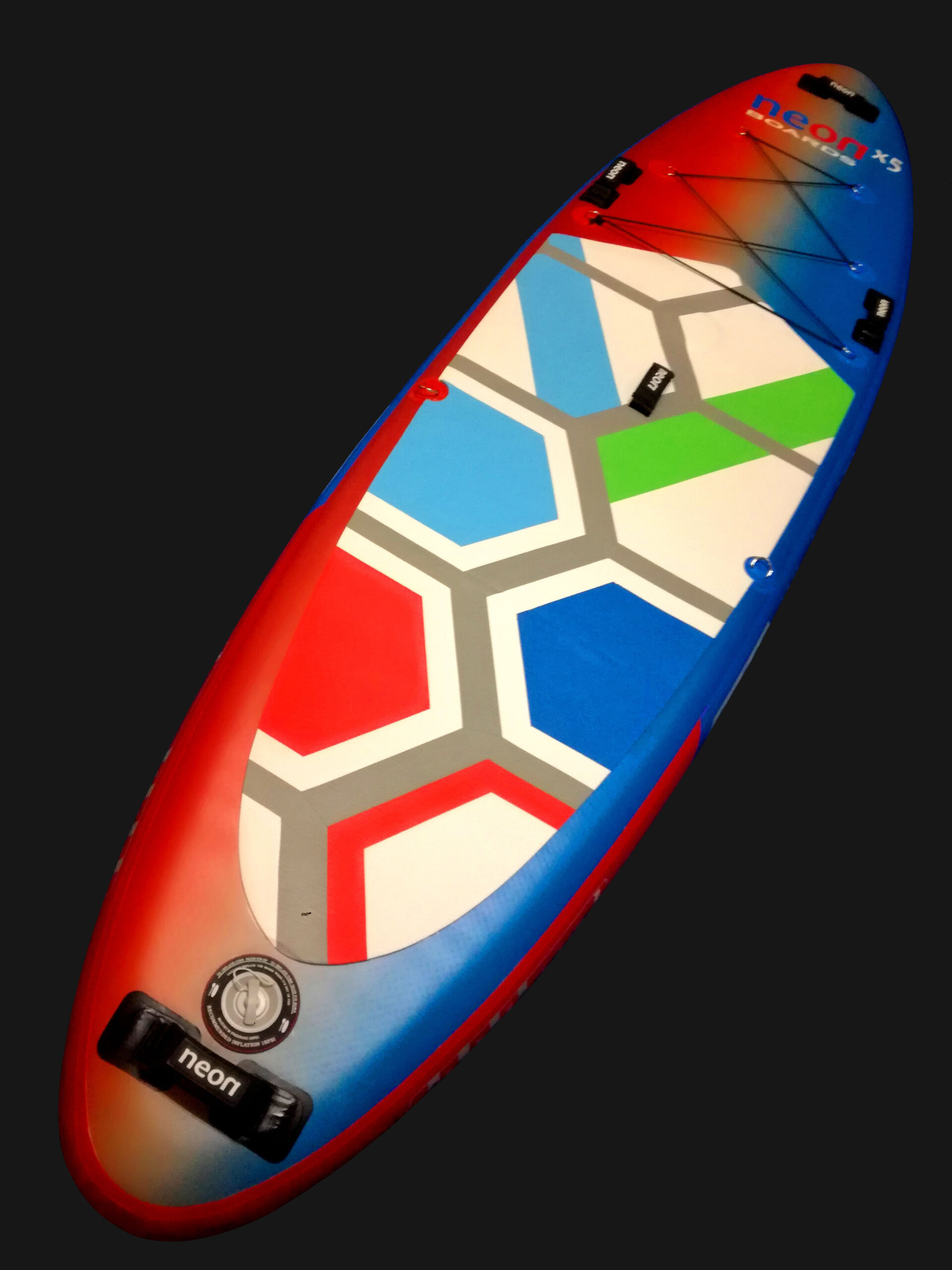 Nafukovací skluzový paddleboard Neon X5 10´5 komplet s plachtou RRD Easyride 3.5-5.0 m2 - Obrázek 2