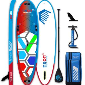 Nafukovací paddleboard Neon X5 All Family - 10'2"x32"x5"