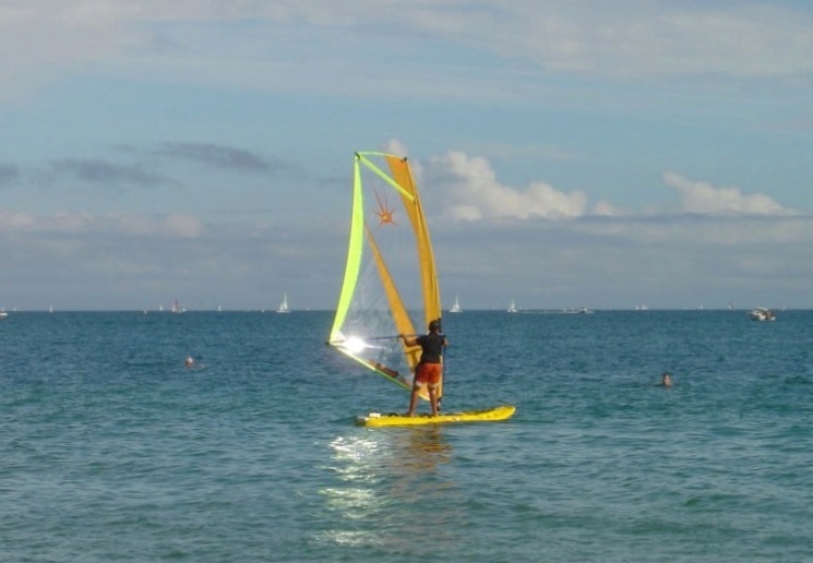 Nafukovací skluzový paddleboard Neon X5 10´2 s plachtou X.O.Sails Commando 5.5 m2 - Obrázek 5