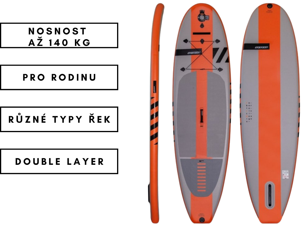 Nafukovací paddleboard RRD Air Evo Y26 10'4"x34"x6"
