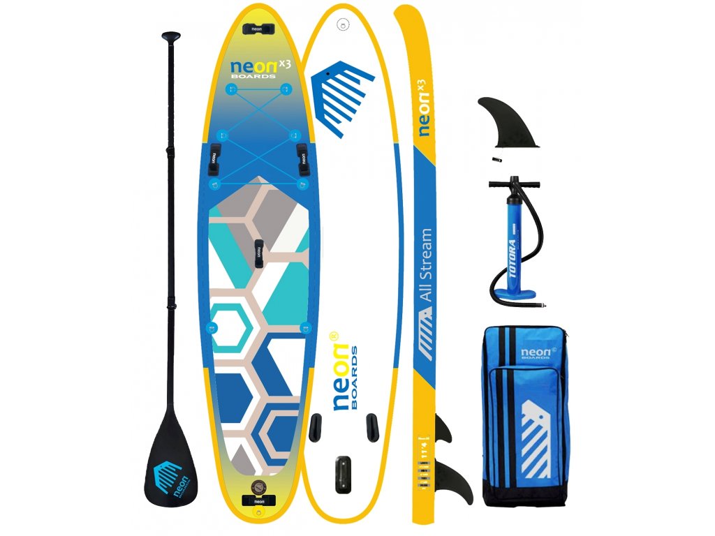 Nafukovací paddleboard Neon X3 All Stream 10'6"x32"x5"