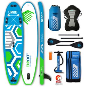 Combo pack - Nafukovací paddleboard Neon X2 - 10'7"x31"x5"