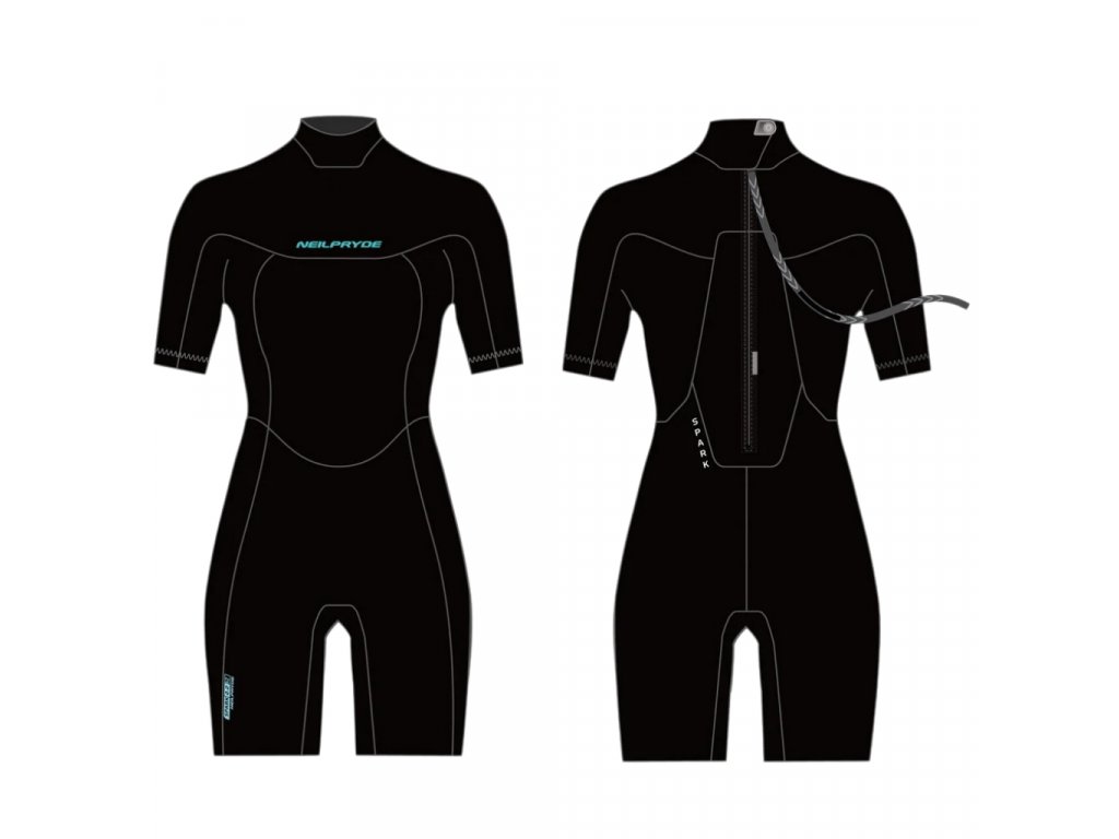 Dámský neopren Neilpryde Spark Short Back Zip 2/2