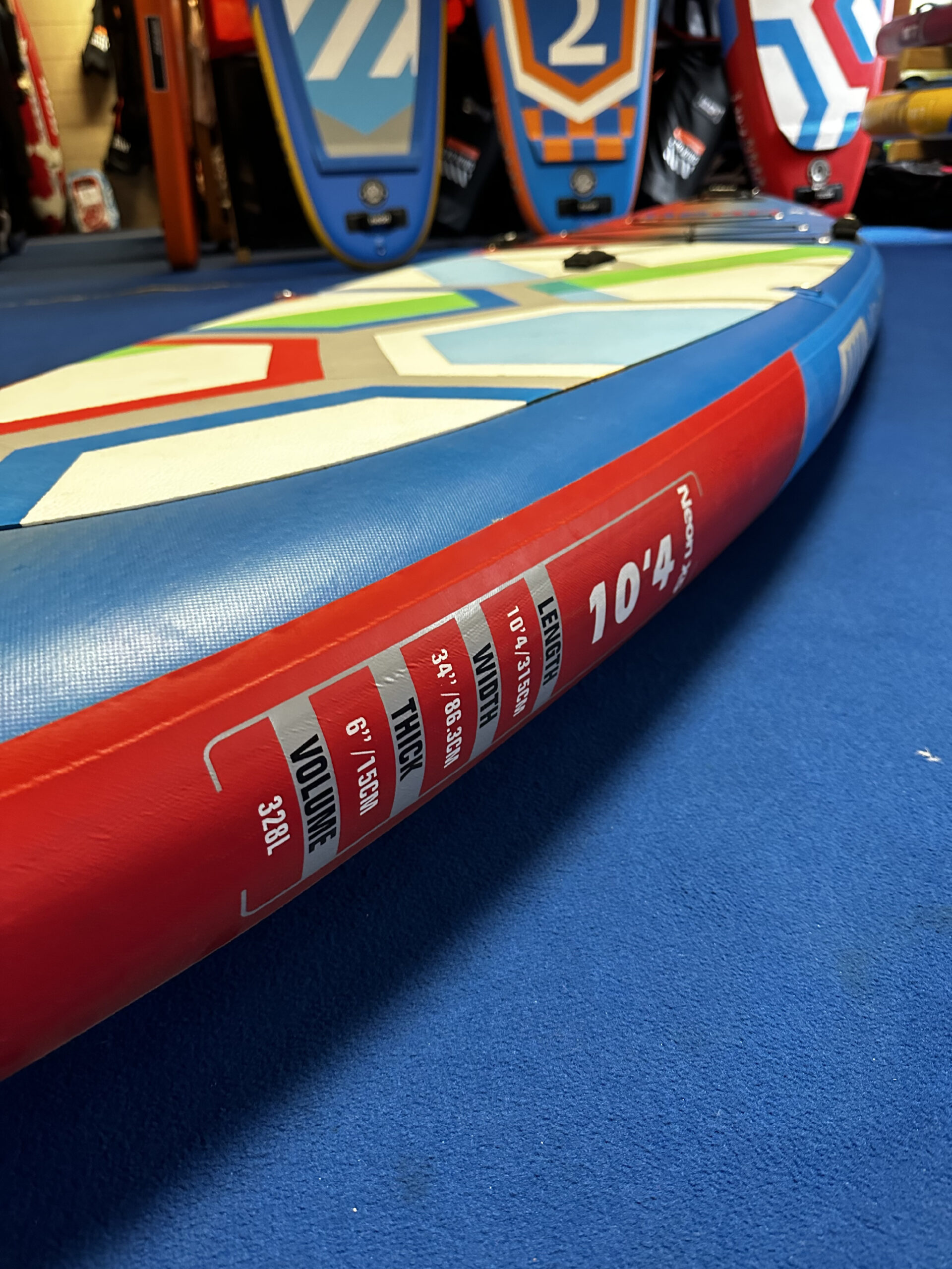 Použitý nafukovací paddleboard Neon X5 All Family 10’4″x34″x6″ - Obrázek 2