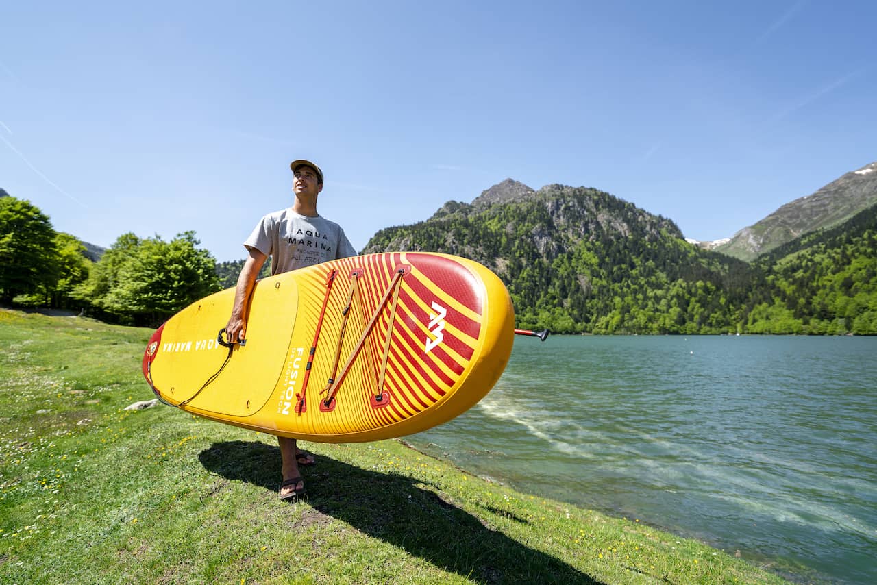 Nafukovací paddleboard Aqua Marina Fusion - 10'10''x32''x6" - Obrázek 2