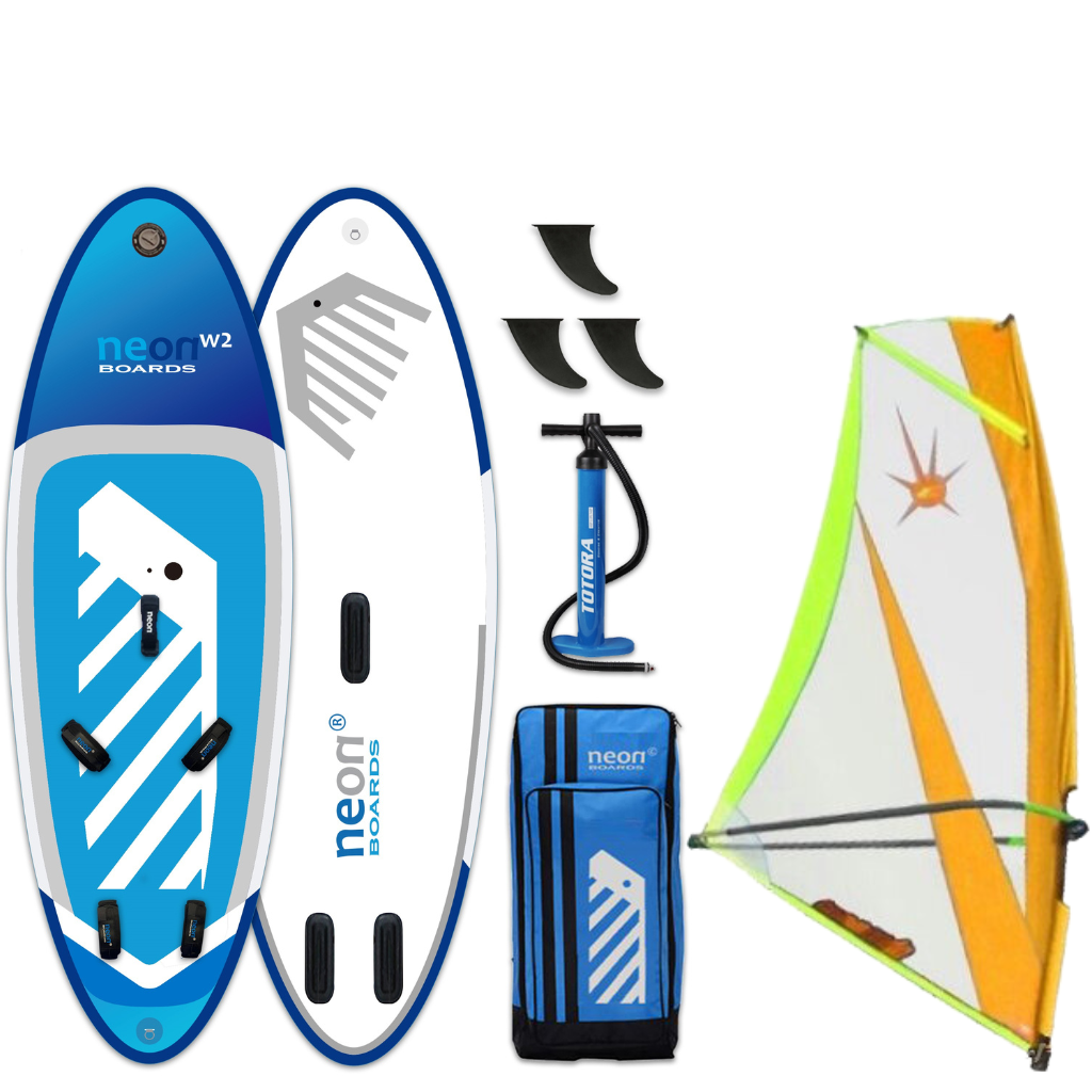Nafukovací plovák Neon + Oplachtění X.O. Sails Commando - Obrázek 5
