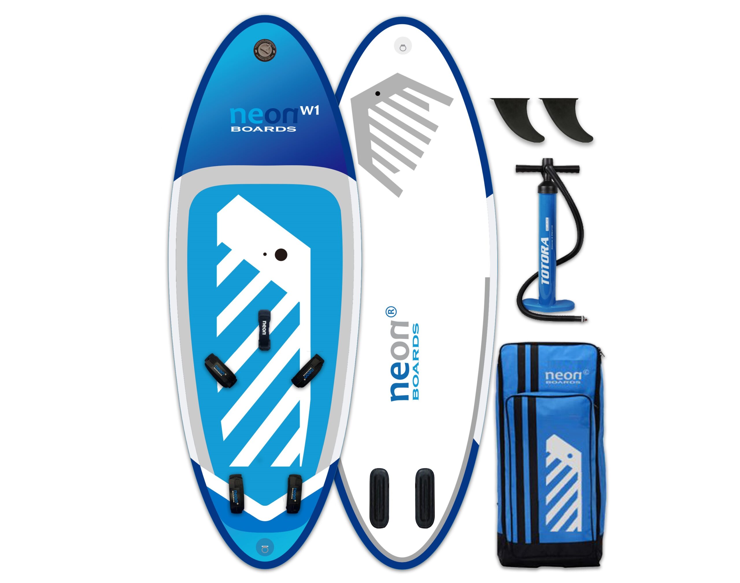 Nafukovací plovák Neon + Oplachtění X.O. Sails Commando - Obrázek 2