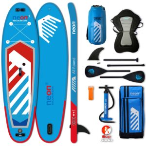 Combo pack - Nafukovací paddleboard Neon 5 - 10'5''x33''x6"