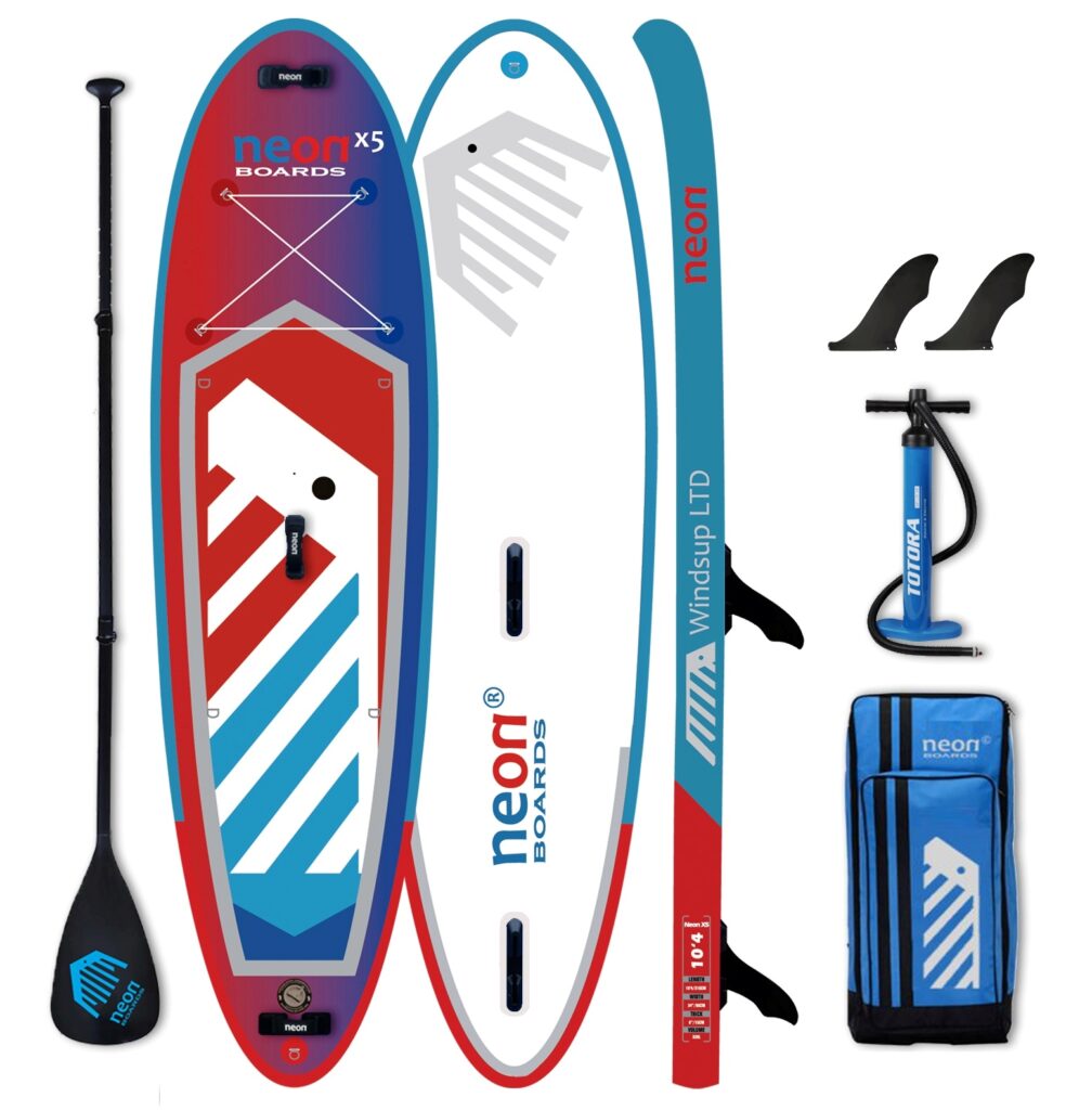Nafukovací skluzový WindSUP Neon X5 LTD V3 10’5″ × 34″ × 6″