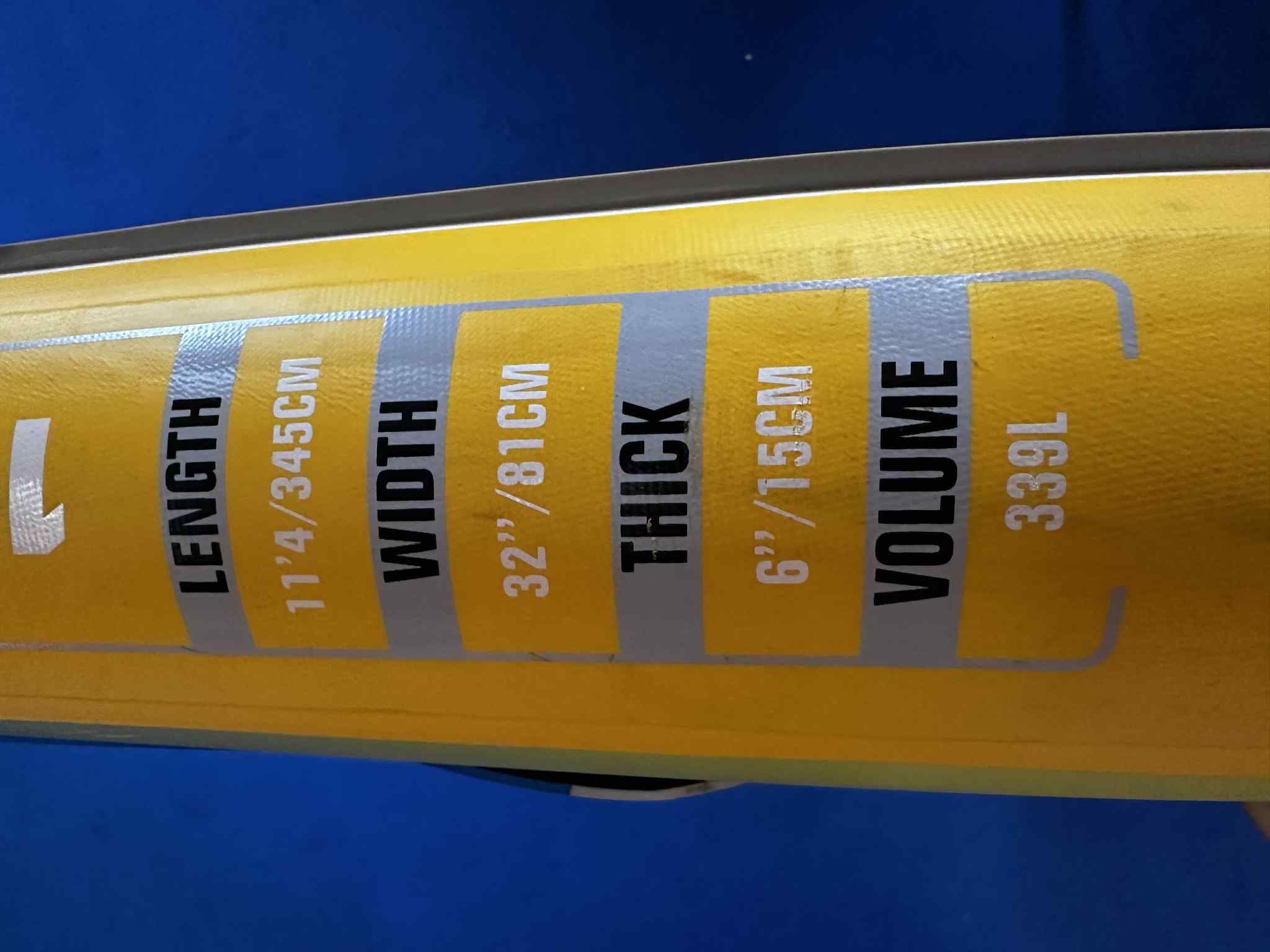 Použitý nafukovací paddleboard Neon X3 Windsup LTD 11’4"x32"x6" - Obrázek 3