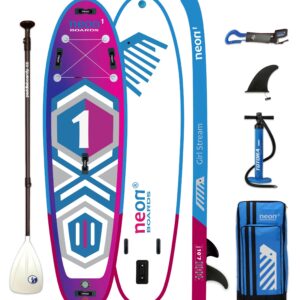 Nafukovací paddleboard Neon 1 Girl Stream - 10´7"x34"x6"