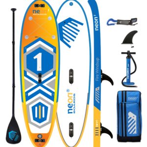 Nafukovací paddleboard Neon 1 Fire Windsup - 10'7''x34''x6"