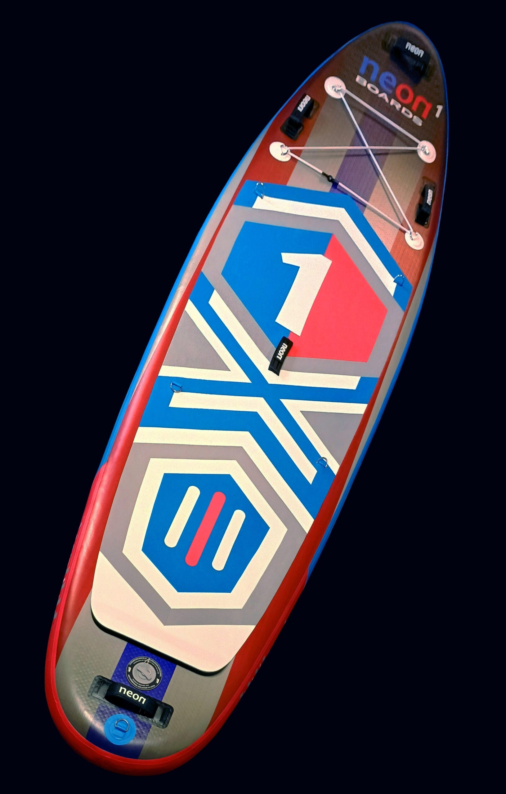 Nafukovací paddleboard Neon 1 American Stream - 10´7"x34"x6" - Obrázek 2