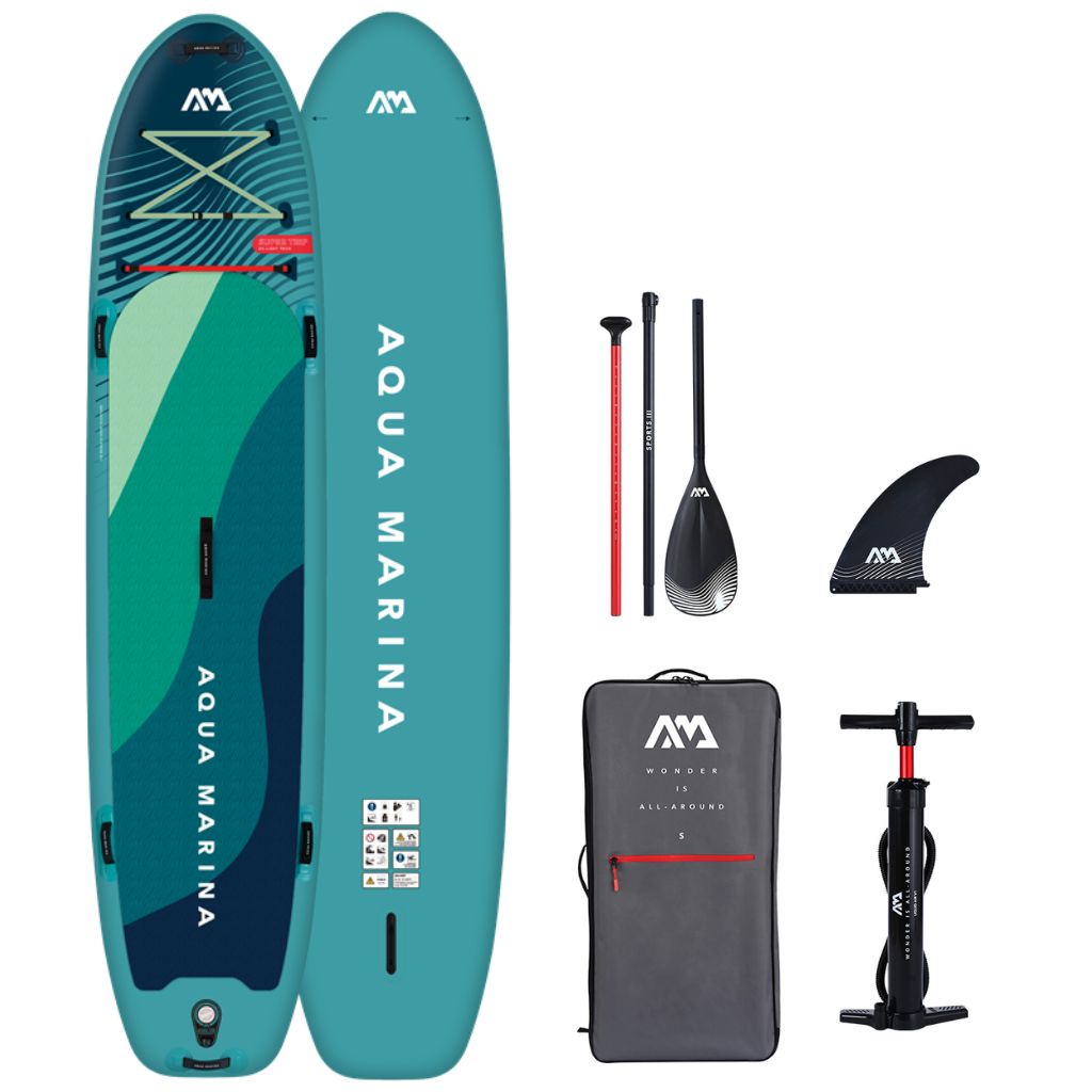 Nafukovací paddleboard Aqua Marina Super Trip - 12'6"x34"x6