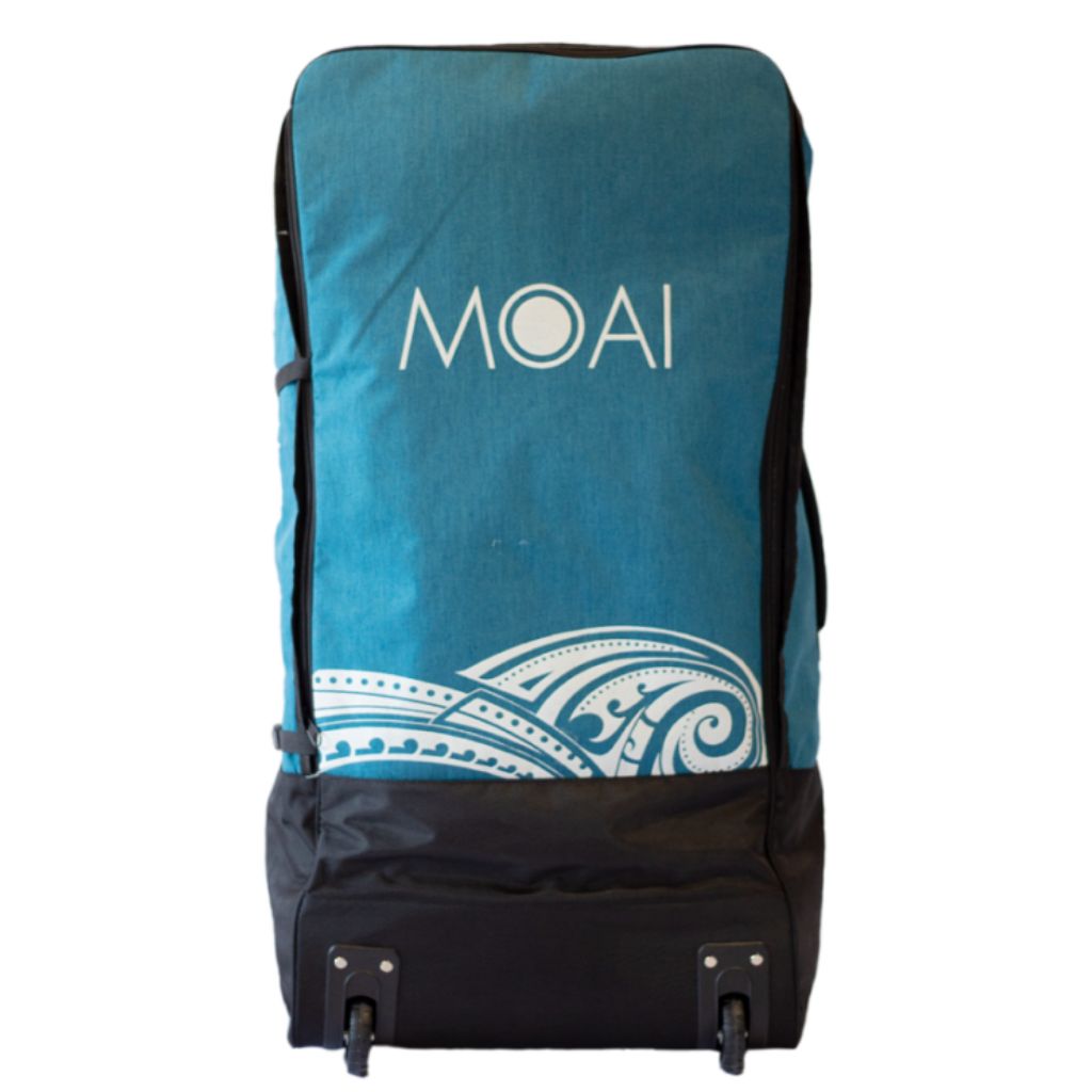 Transportní taška s kolečky na paddleboard Moai Petrol
