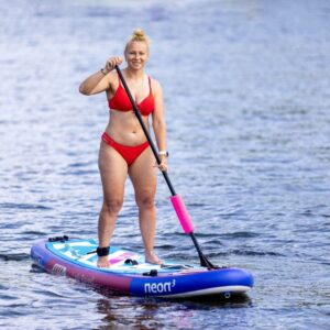 Nafukovací paddleboard Neon 3 Lady Round - 11'x32''x6"