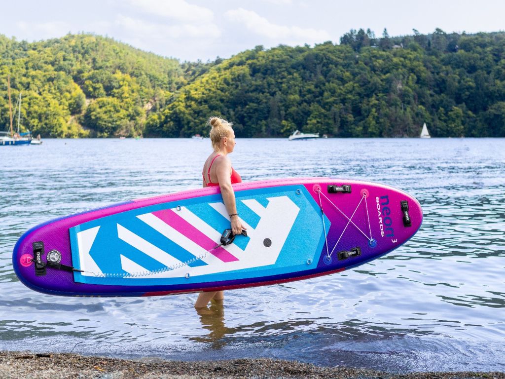 Nafukovací paddleboard Neon 3 Lady Round - 11'x32''x6" - Obrázek 2
