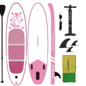 Nafukovací rodinný paddleboard Dongrun All-Round Pink 10’6"×32"x6"