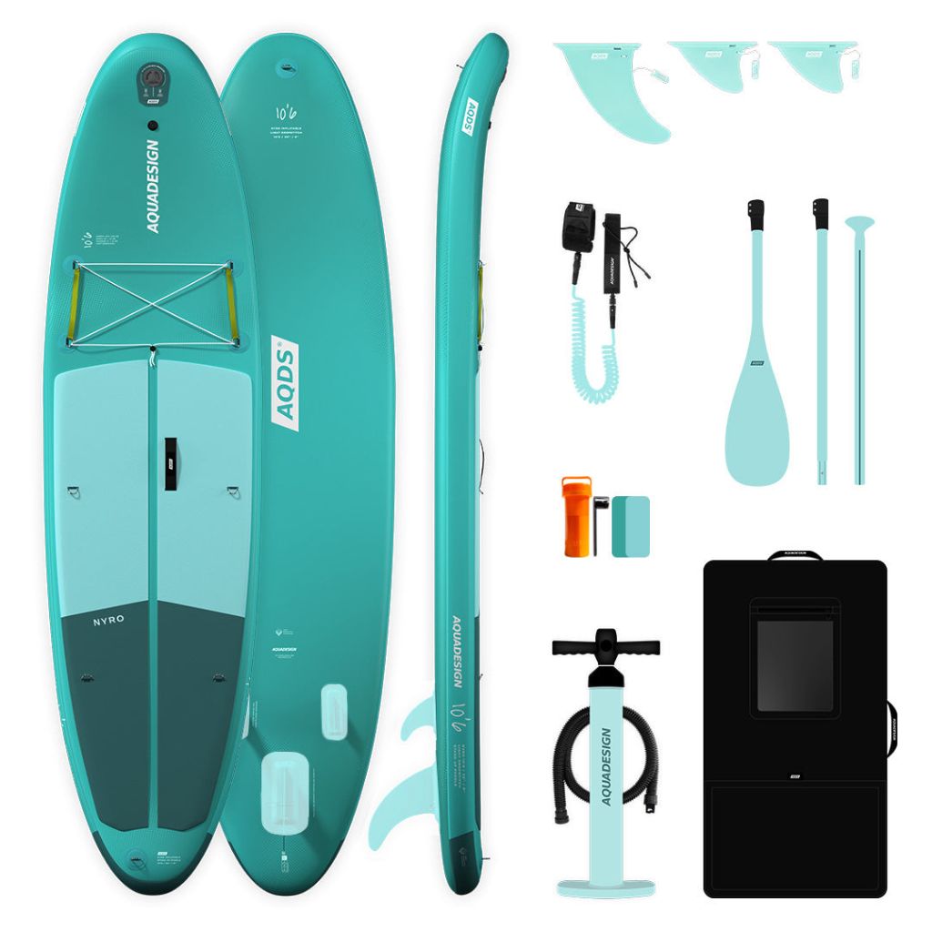 Nafukovací paddleboard AQUADESIGN Nyro - 10'6"x32"x6"