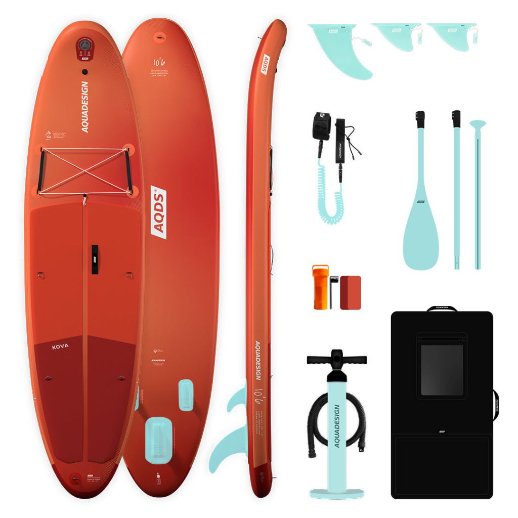Nafukovací paddleboard AQUADESIGN Kova - 10'6"x32"x6"